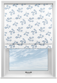 Loralei, Blue Mist - Roman Blind